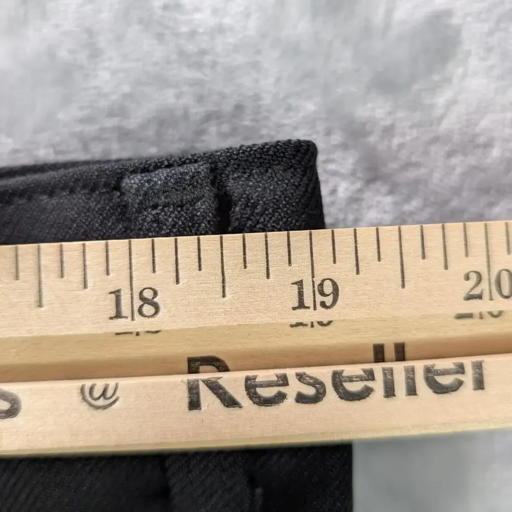 Vintage Levis Pants Mens 38x33 Black Dress Slacks Trousers Permanent Press 80s